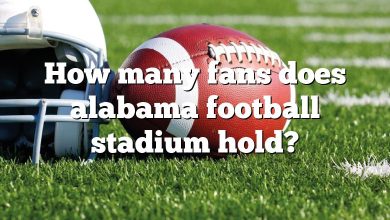 How many fans does alabama football stadium hold?