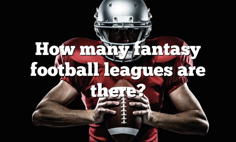 How many fantasy football leagues are there?