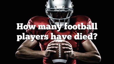 How many football players have died?