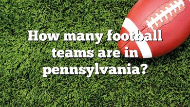 How many football teams are in pennsylvania?