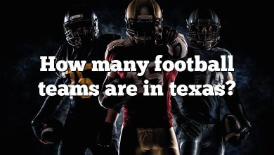 How many football teams are in texas?