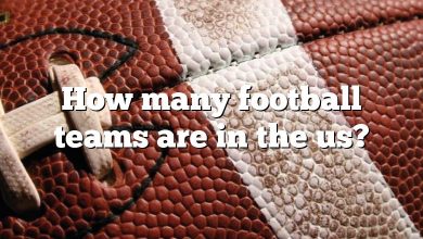 How many football teams are in the us?