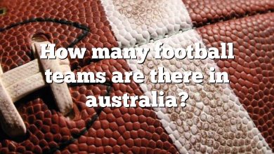 How many football teams are there in australia?