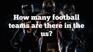 How many football teams are there in the us?