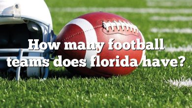 How many football teams does florida have?
