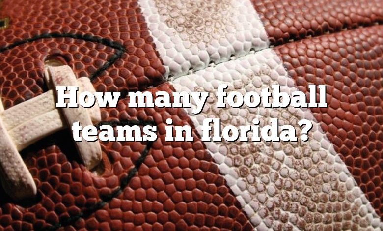 How many football teams in florida?