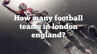 How many football teams in london england?