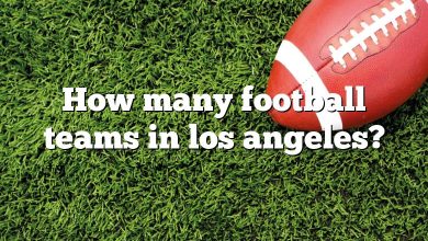 How many football teams in los angeles?