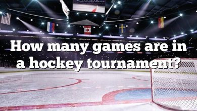 How many games are in a hockey tournament?