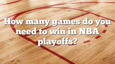 How many games do you need to win in NBA playoffs?