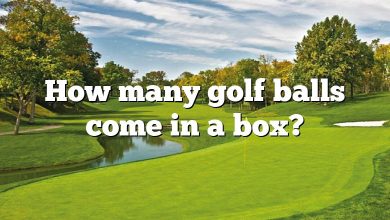 How many golf balls come in a box?