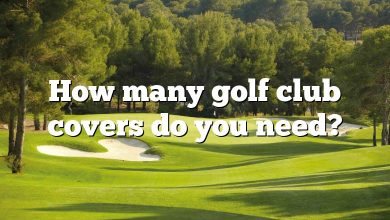 How many golf club covers do you need?