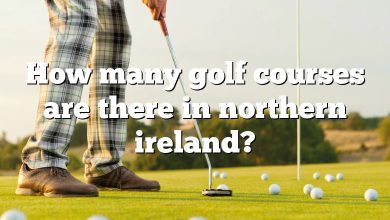 How many golf courses are there in northern ireland?