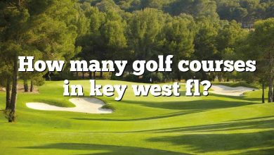 How many golf courses in key west fl?