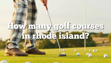 How many golf courses in rhode island?