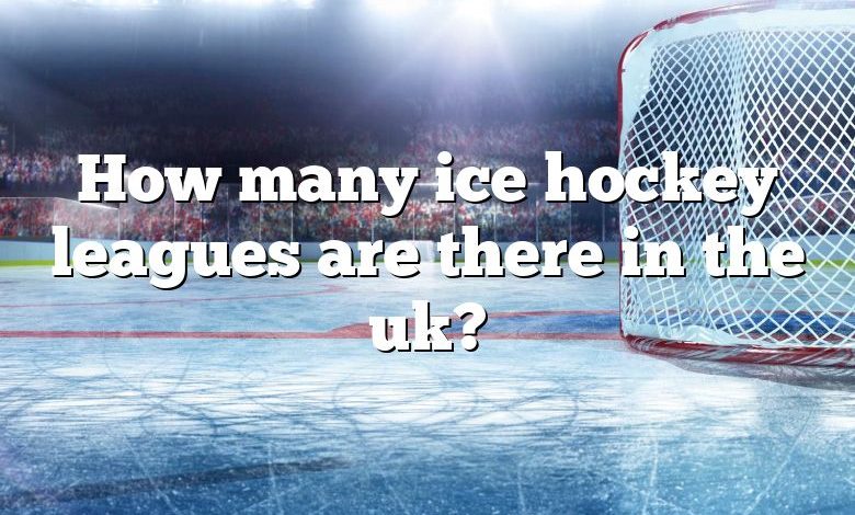 How many ice hockey leagues are there in the uk?