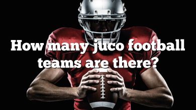 How many juco football teams are there?