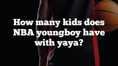 How many kids does NBA youngboy have with yaya?