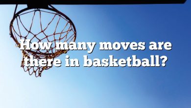 How many moves are there in basketball?