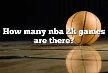 How many nba 2k games are there?
