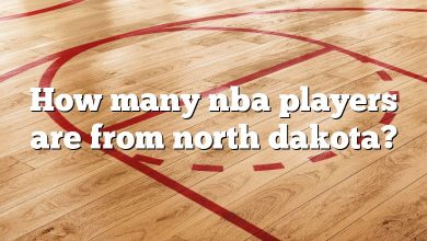 How many nba players are from north dakota?