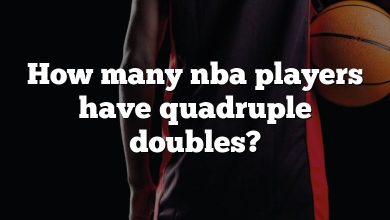 How many nba players have quadruple doubles?