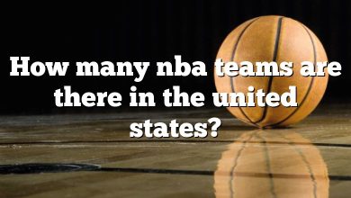 How many nba teams are there in the united states?
