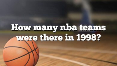 How many nba teams were there in 1998?