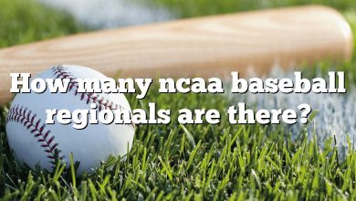 How many ncaa baseball regionals are there?