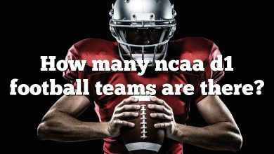 How many ncaa d1 football teams are there?