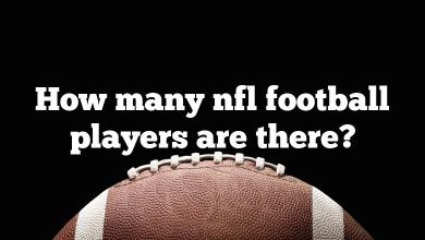 How many nfl football players are there?