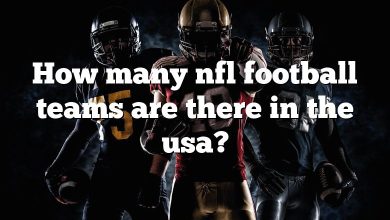 How many nfl football teams are there in the usa?