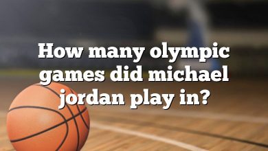 How many olympic games did michael jordan play in?