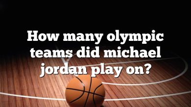 How many olympic teams did michael jordan play on?