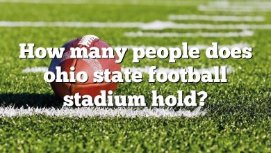 How many people does ohio state football stadium hold?