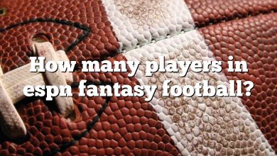 How many players in espn fantasy football?