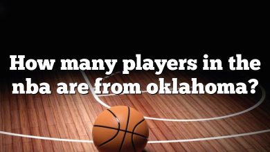 How many players in the nba are from oklahoma?