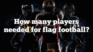 How many players needed for flag football?