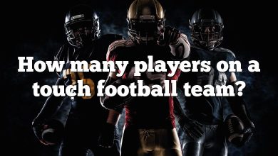 How many players on a touch football team?