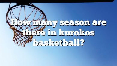 How many season are there in kurokos basketball?