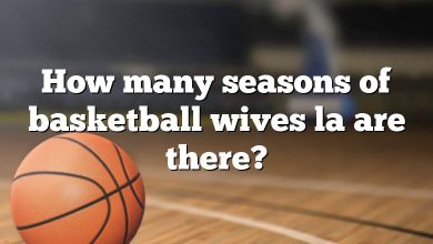 How many seasons of basketball wives la are there?