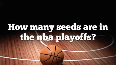 How many seeds are in the nba playoffs?