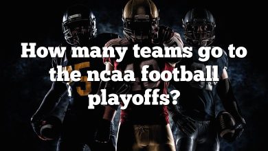 How many teams go to the ncaa football playoffs?