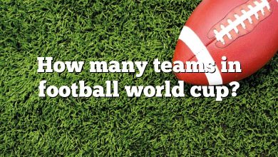 How many teams in football world cup?