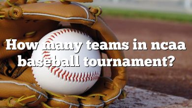 How many teams in ncaa baseball tournament?