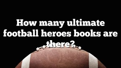 How many ultimate football heroes books are there?