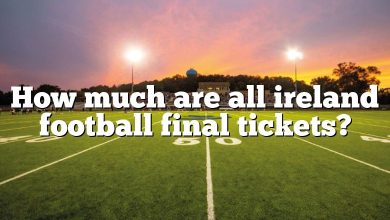 How much are all ireland football final tickets?