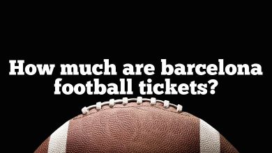 How much are barcelona football tickets?