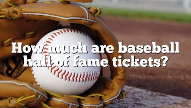 How much are baseball hall of fame tickets?