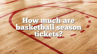 How much are basketball season tickets?